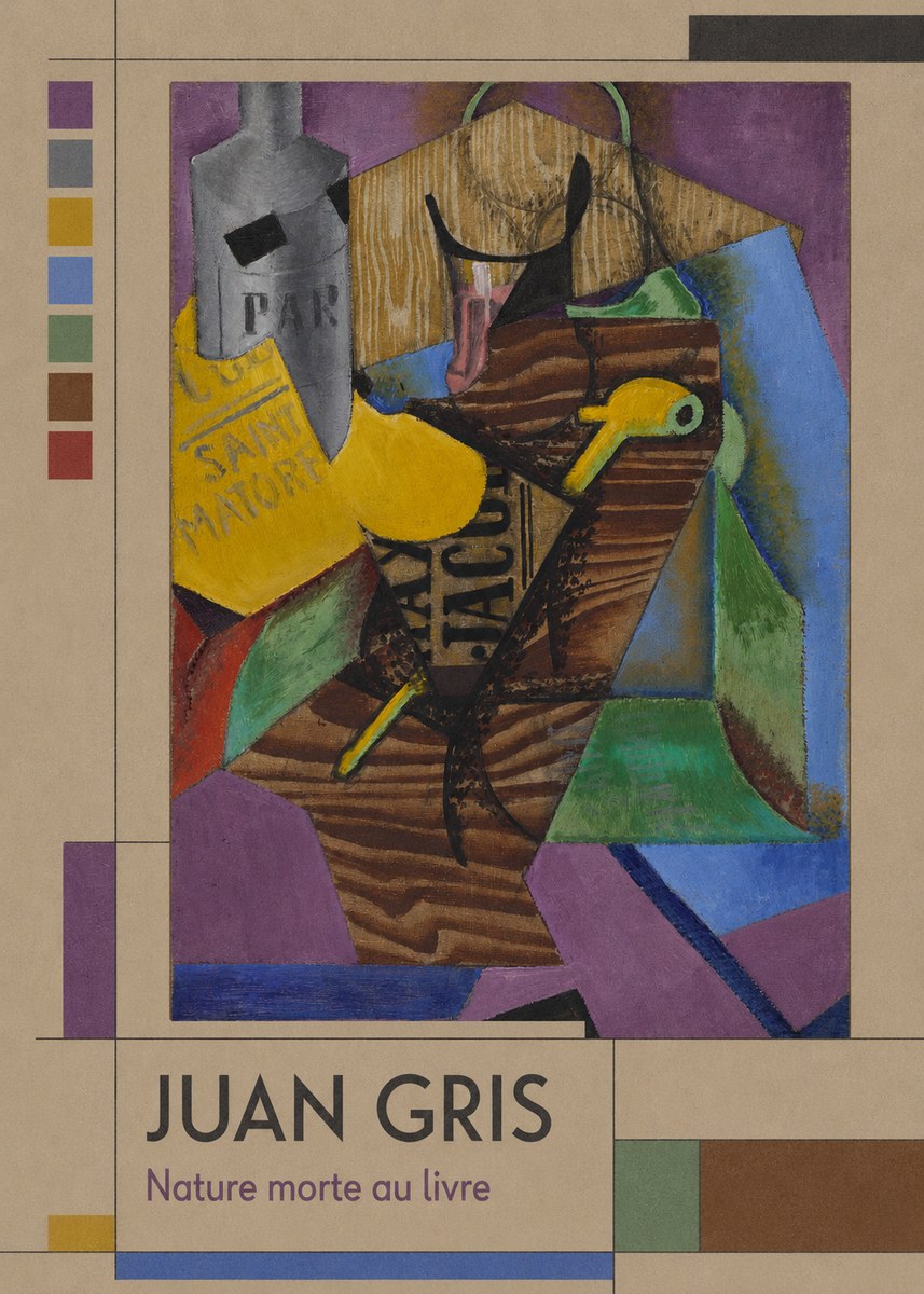 Juan Gris Nature Morte Au Livre No6 - Juliste