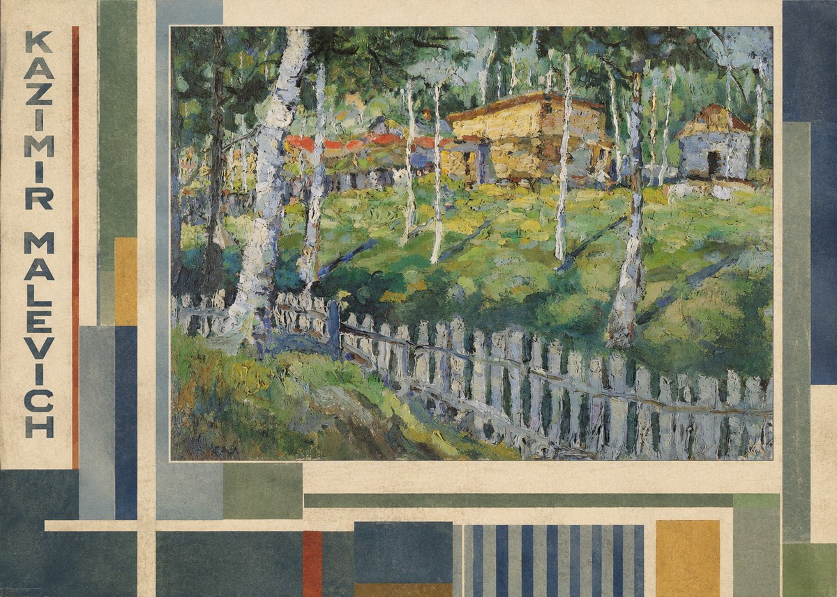 Kazimir Malevich Birch Grove No2 - Juliste