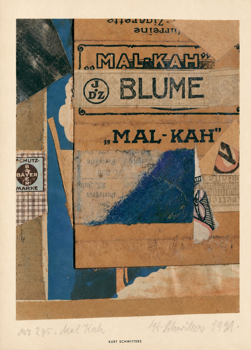 Kurt Schwitters Mal Kah No6 - Juliste