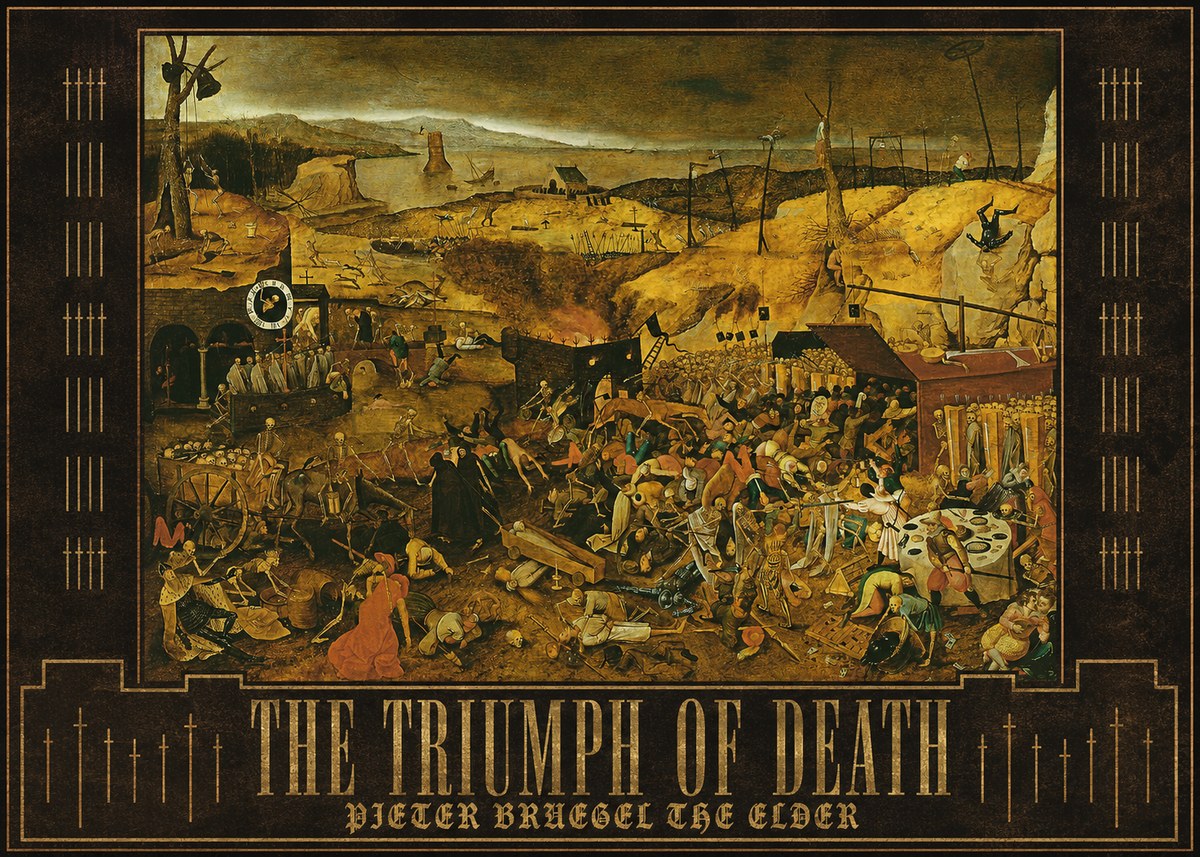 Pieter Bruegel The Triumph of Death I No3 - Juliste