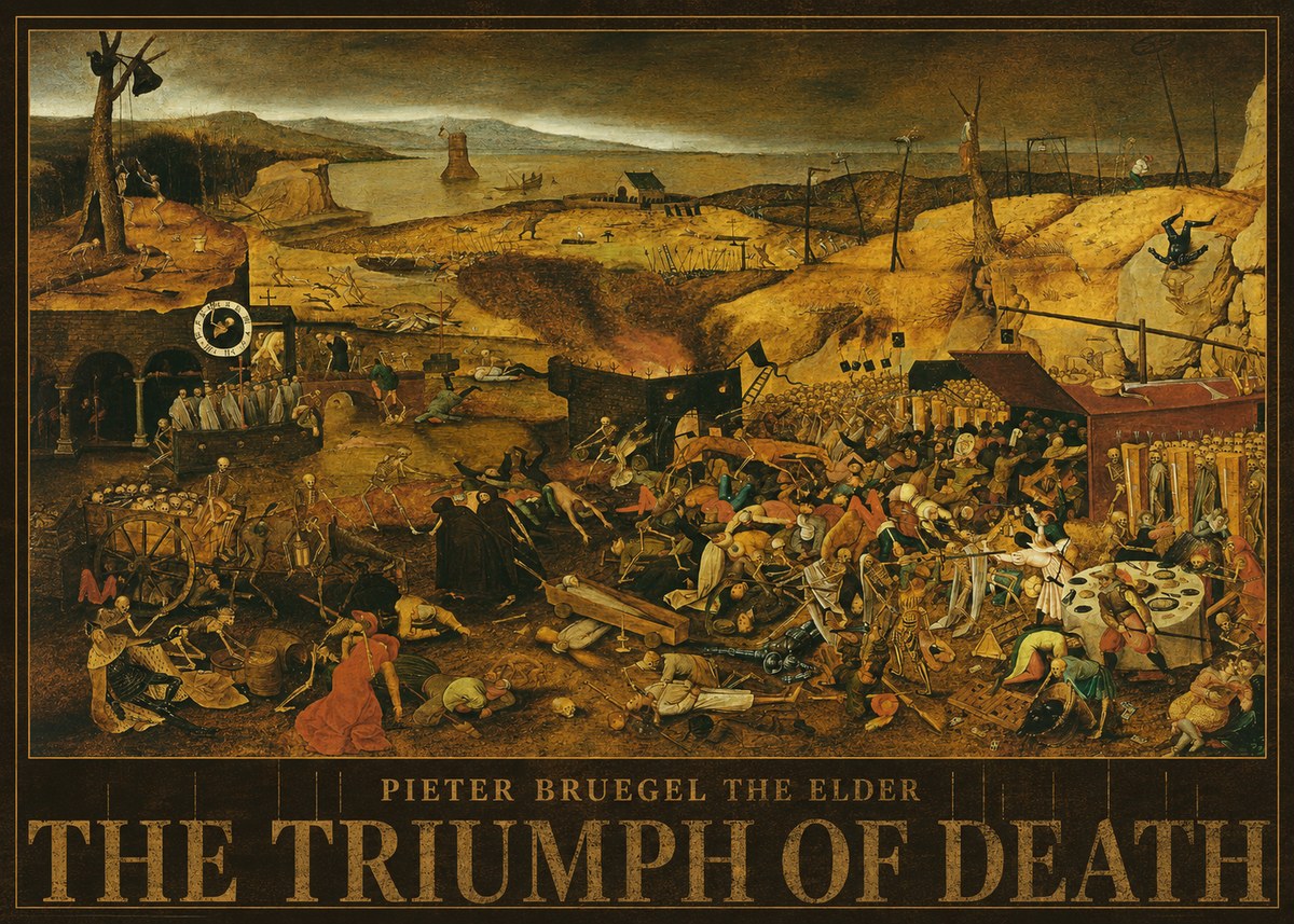 Pieter Bruegel The Triumph of Death I No5 - Juliste