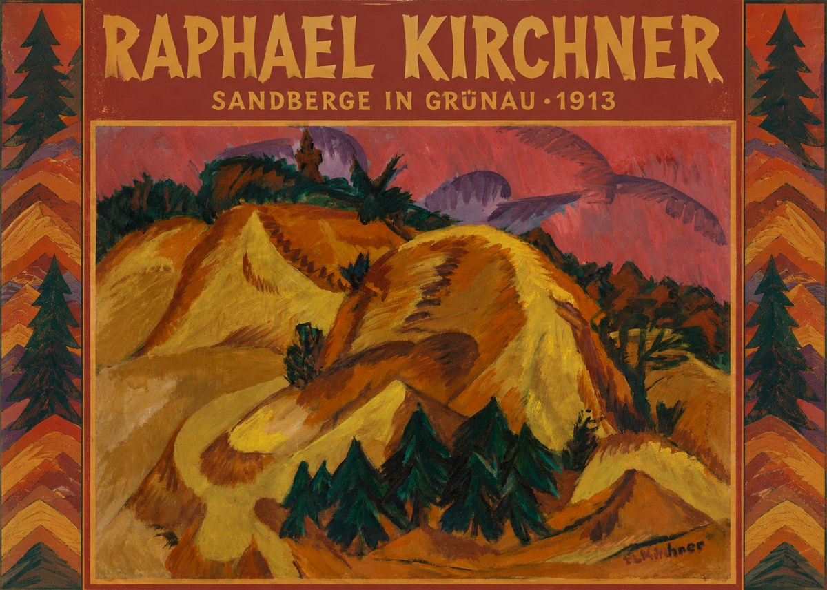 Raphael Kirchner Sandberge in Grünau No5 - Juliste