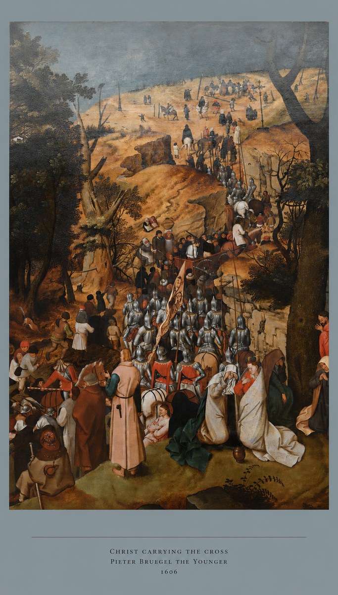 Pieter Bruegel Christ Carrying the Cross I No4 - Juliste