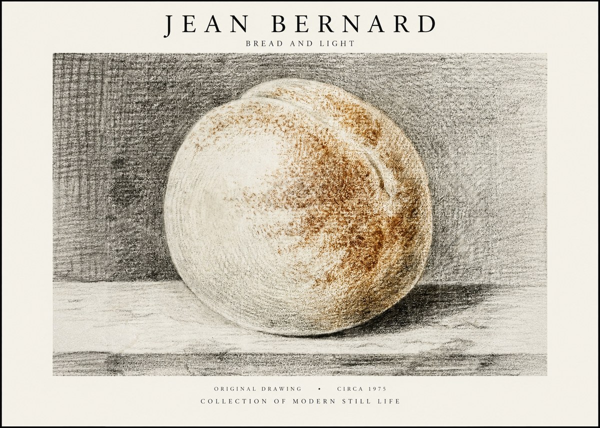 Jean Bernard Bread and Light No1 - Juliste