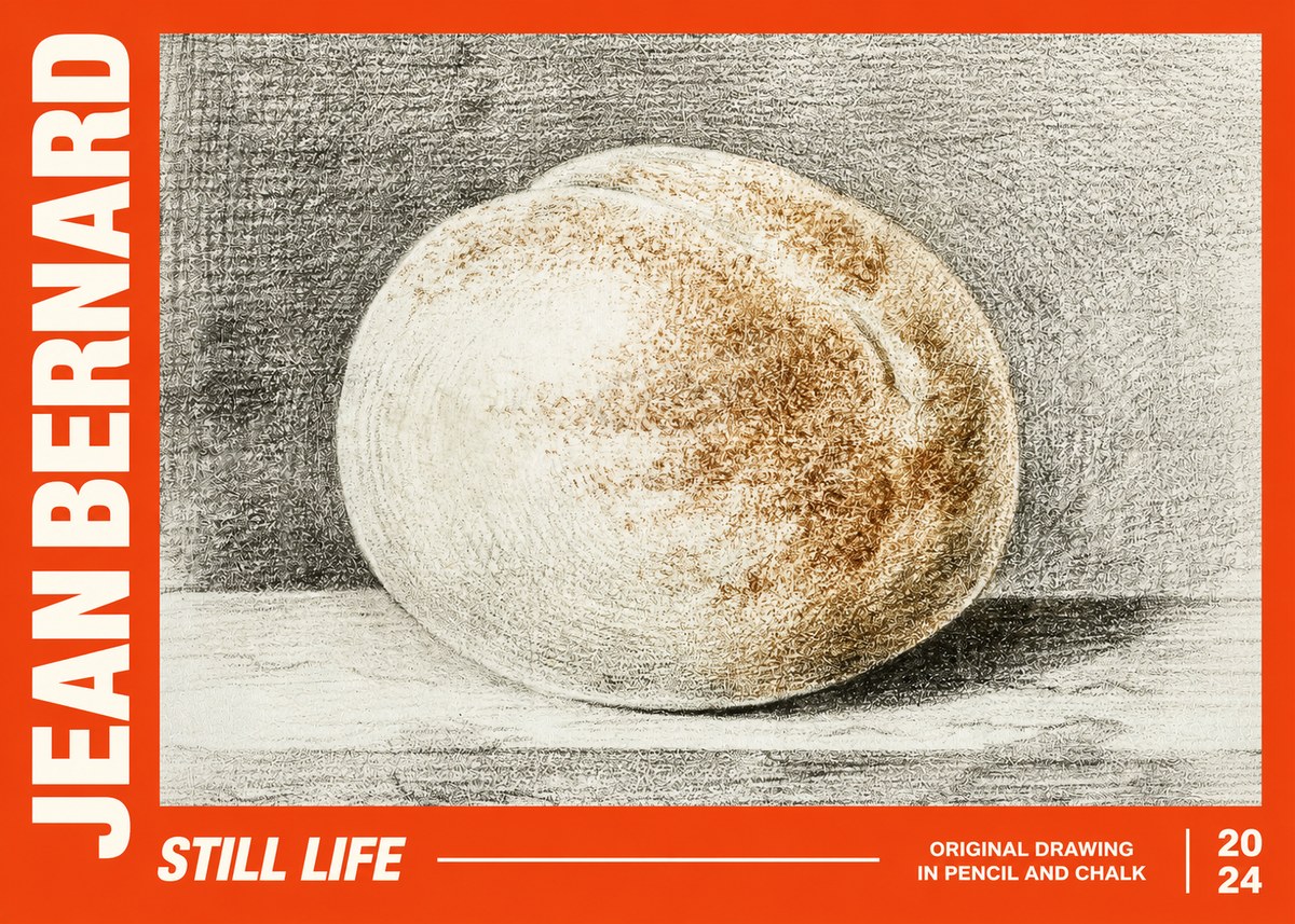 Jean Bernard Bread and Light No5 - Juliste