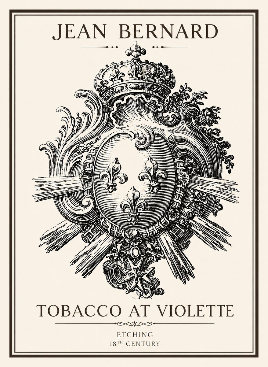 Jean Bernard Tobacco at Violette No1 - Juliste