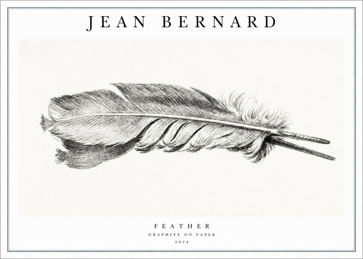Jean Bernard Feather No1 - Juliste