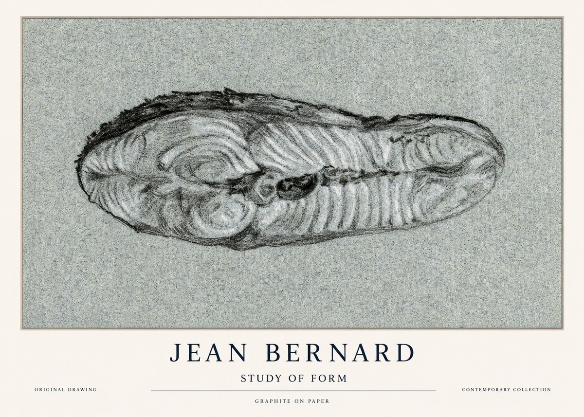 Jean Bernard Study of Form I No1 - Juliste