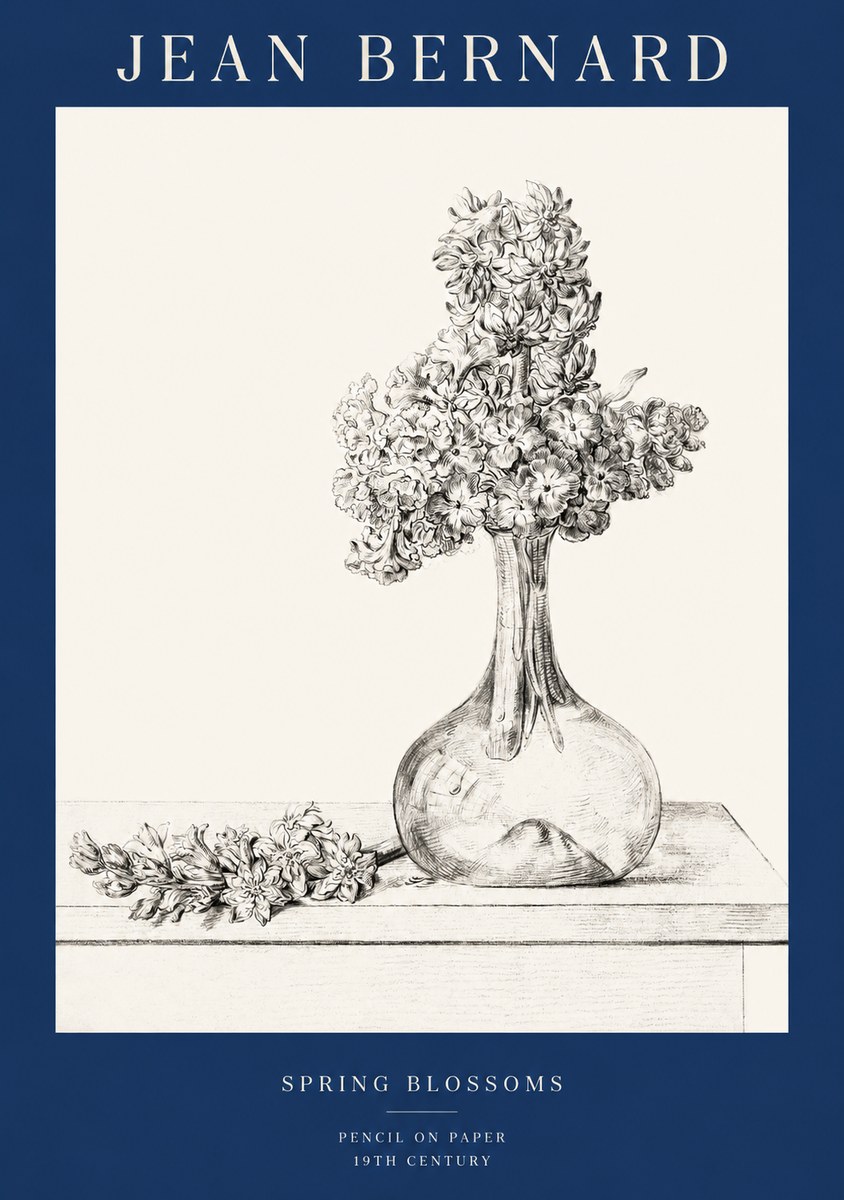 Jean Bernard Spring Blossoms No1 - Juliste