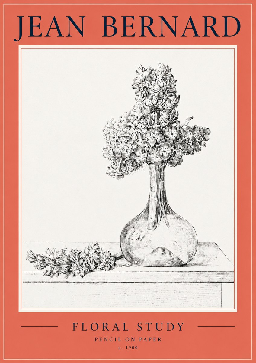 Jean Bernard Spring Blossoms No3 - Juliste