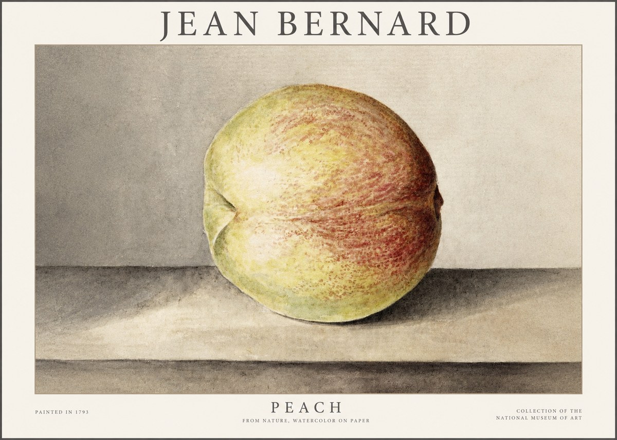Jean Bernard Peach No1 - Juliste