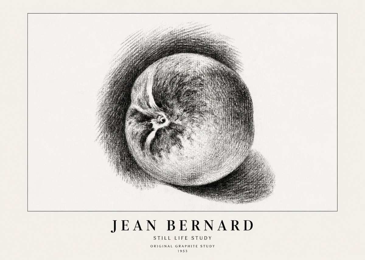 Jean Bernard Still Life Study No1 - Juliste