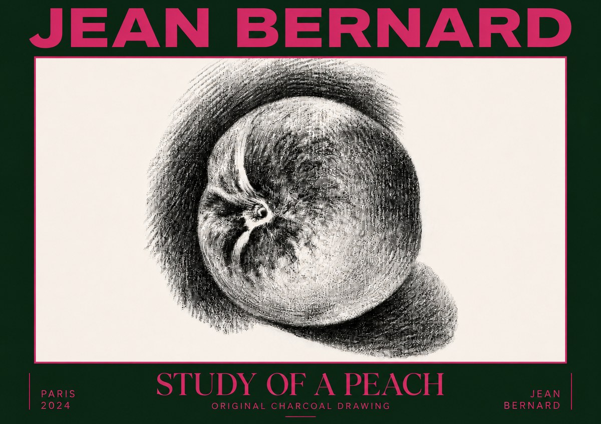 Jean Bernard Still Life Study No6 - Juliste