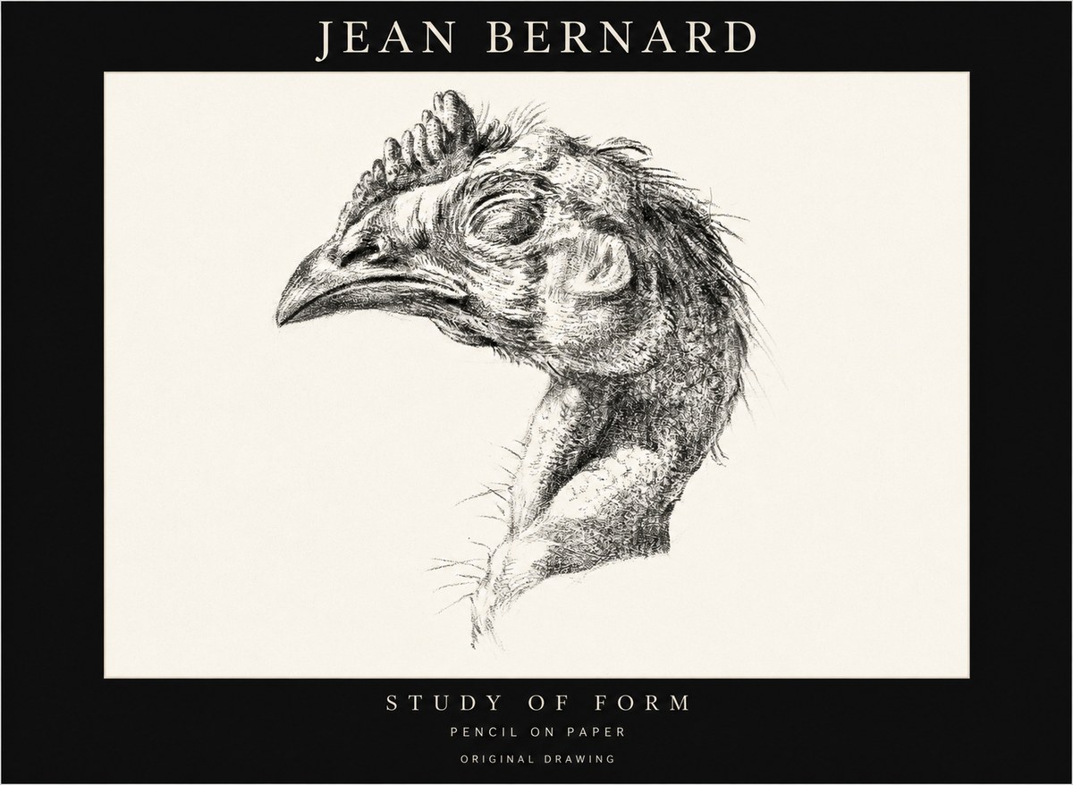 Jean Bernard Study of Form II No1 - Juliste