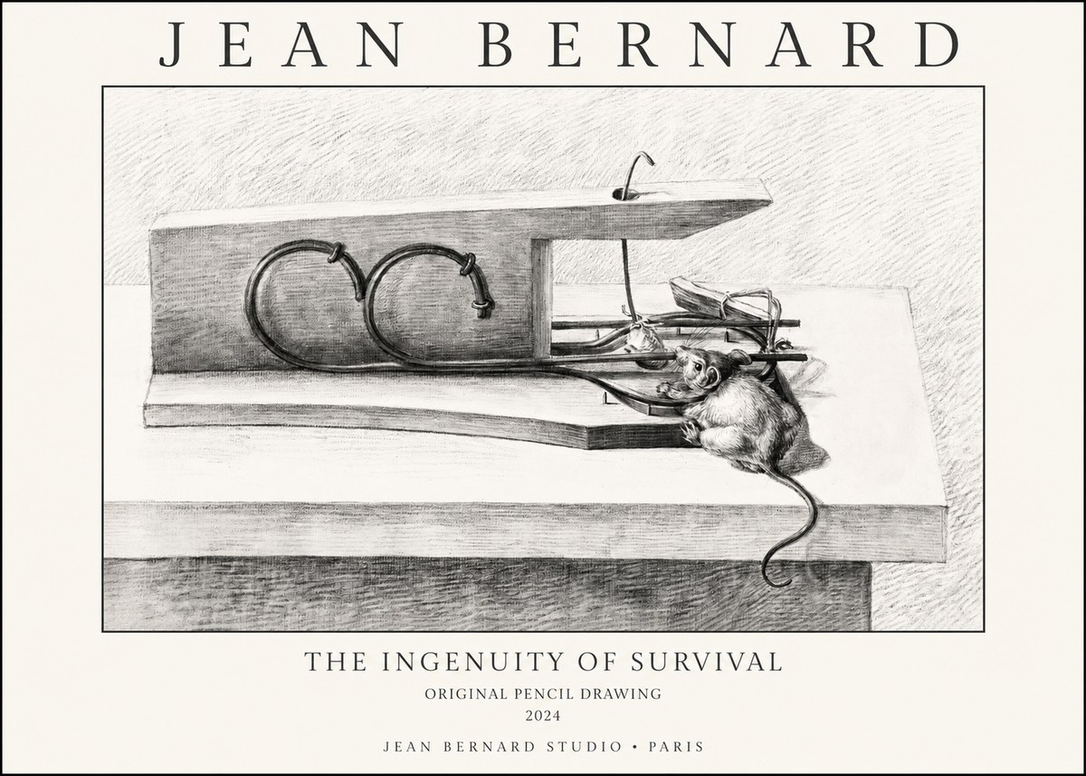 Jean Bernard The Ingenuity of Survival No1 - Juliste