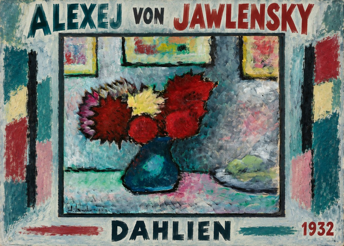 Alexej von Jawlensky Dahlien No1 - Juliste