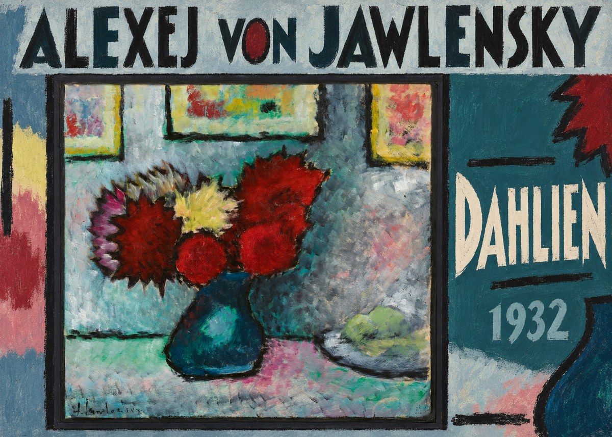 Alexej von Jawlensky Dahlien No5 - Juliste