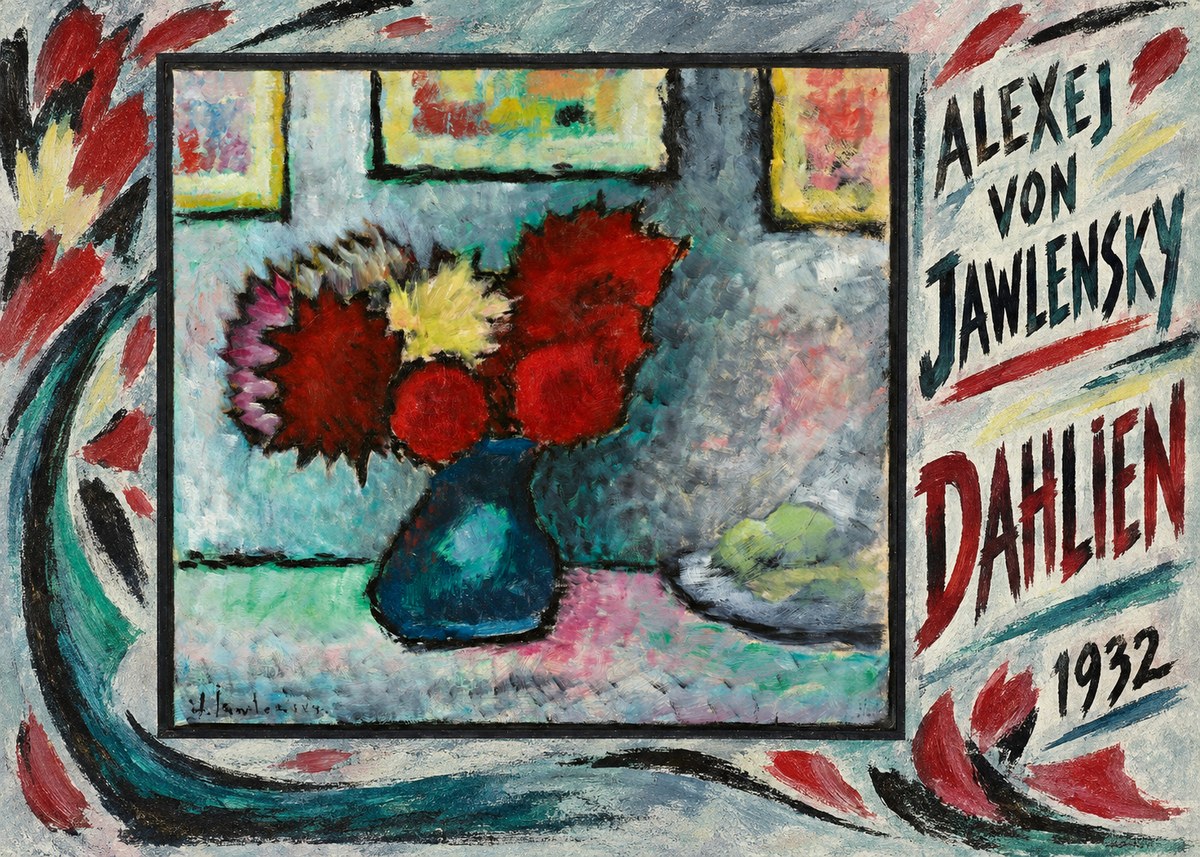 Alexej von Jawlensky Dahlien No6 - Juliste
