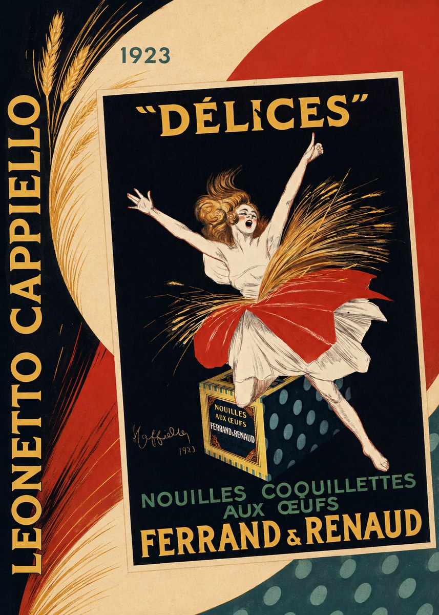 Leonetto Cappiello Délices I No2 - Juliste