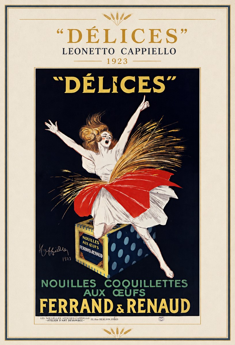 Leonetto Cappiello Délices I No3 - Juliste