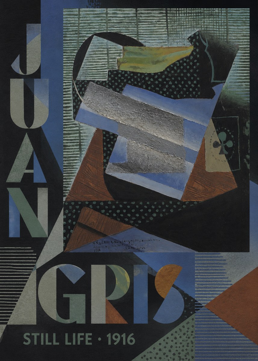 Juan Gris Still Life II No2 - Juliste