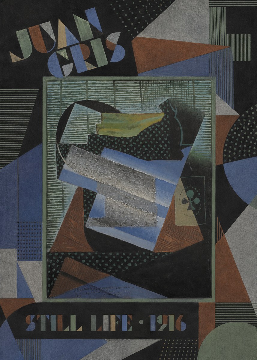 Juan Gris Still Life II No6 - Juliste