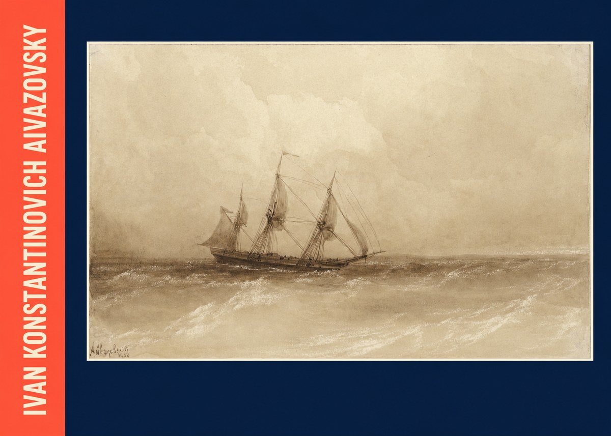 Ivan Konstantinovich Aivazovsky Sailing Ship, 1843 No2 - Juliste