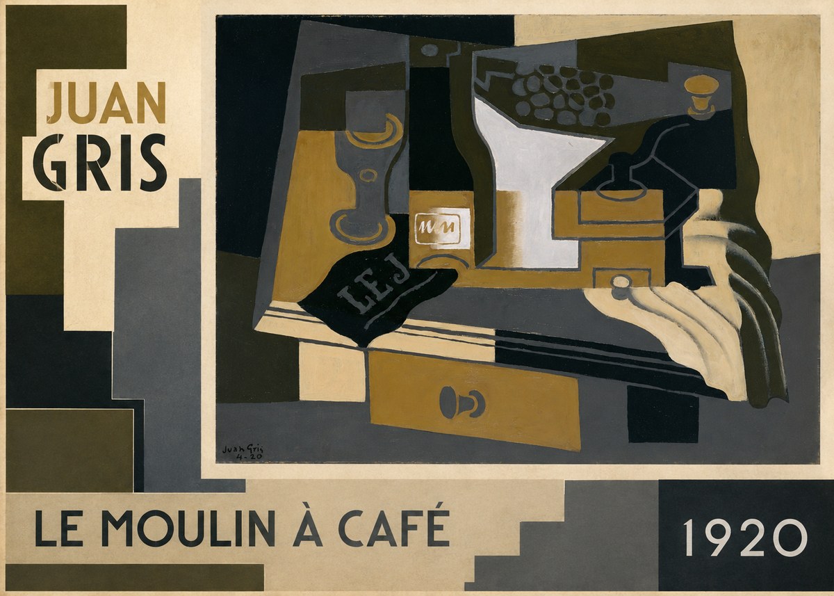 Juan Gris Le Moulin À Café No2 - Juliste
