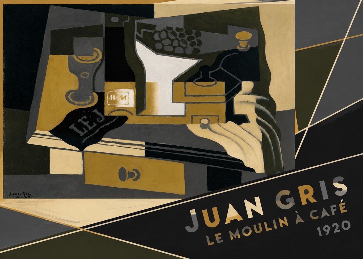 Juan Gris Le Moulin À Café No4 - Juliste