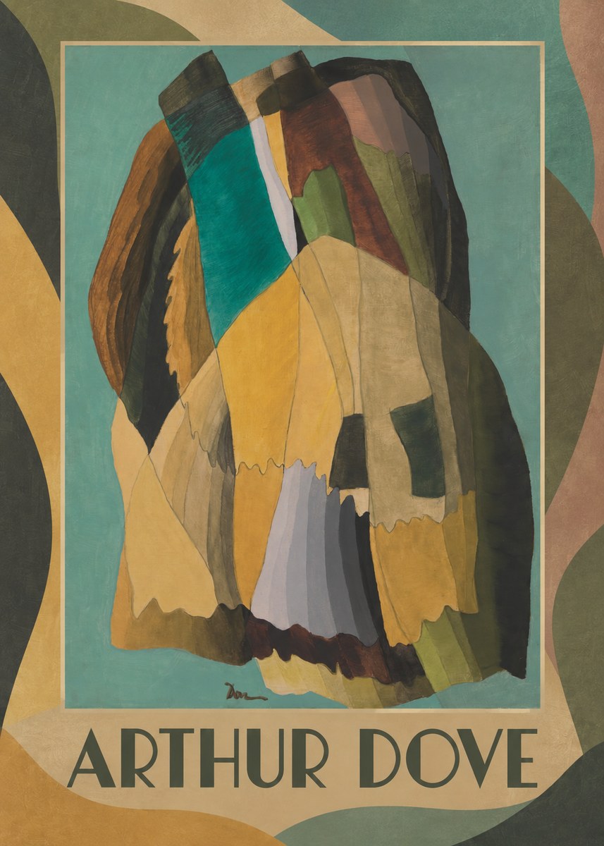 Arthur Dove Abstract Composition No1 - Juliste