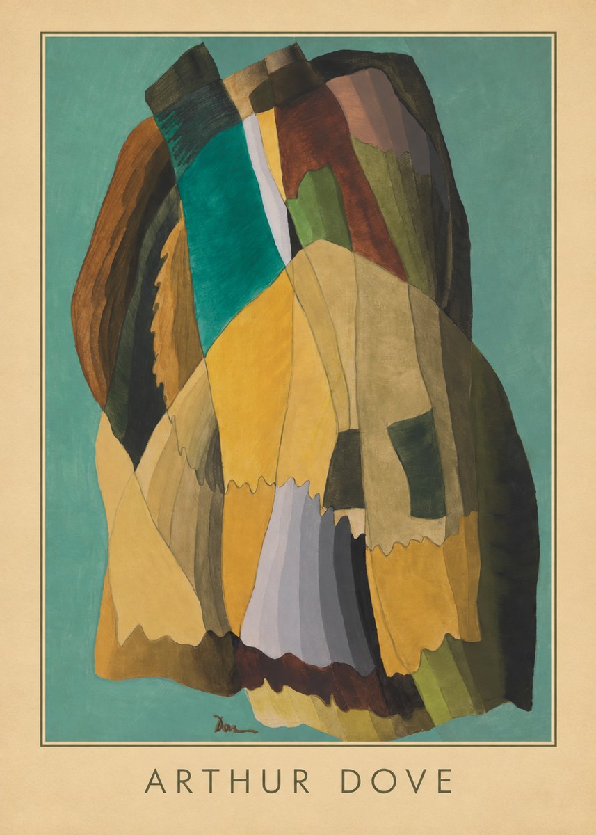Arthur Dove Abstract Composition No4 - Juliste