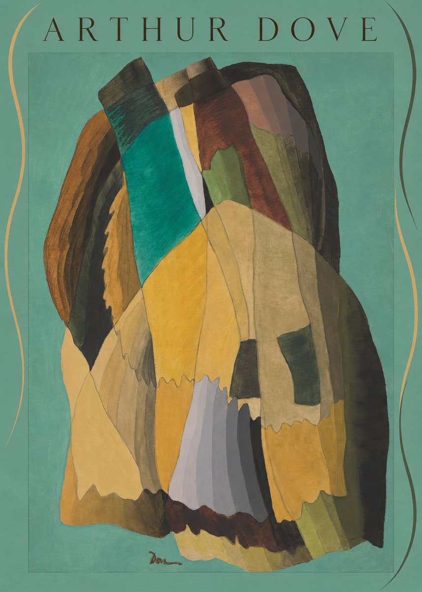 Arthur Dove Abstract Composition No6 - Juliste