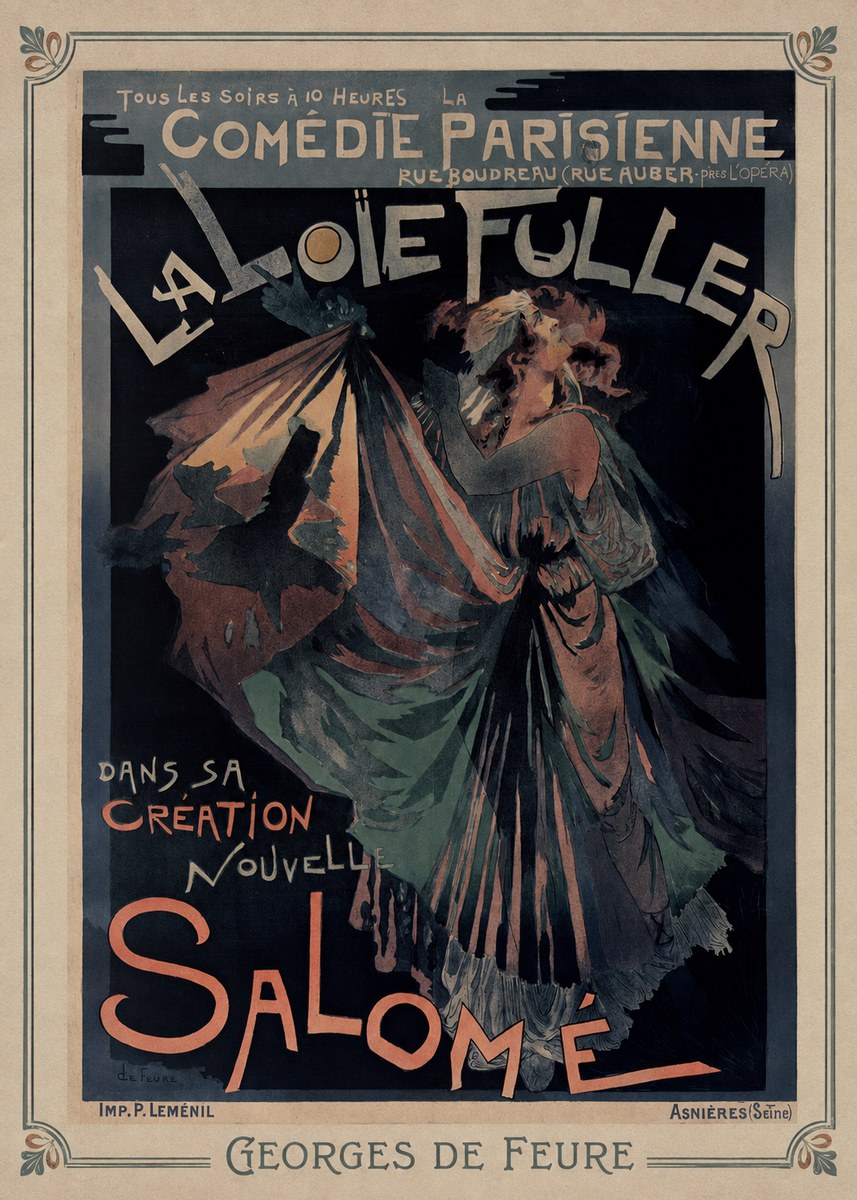 Georges de Feure Salomé I No1 - Juliste