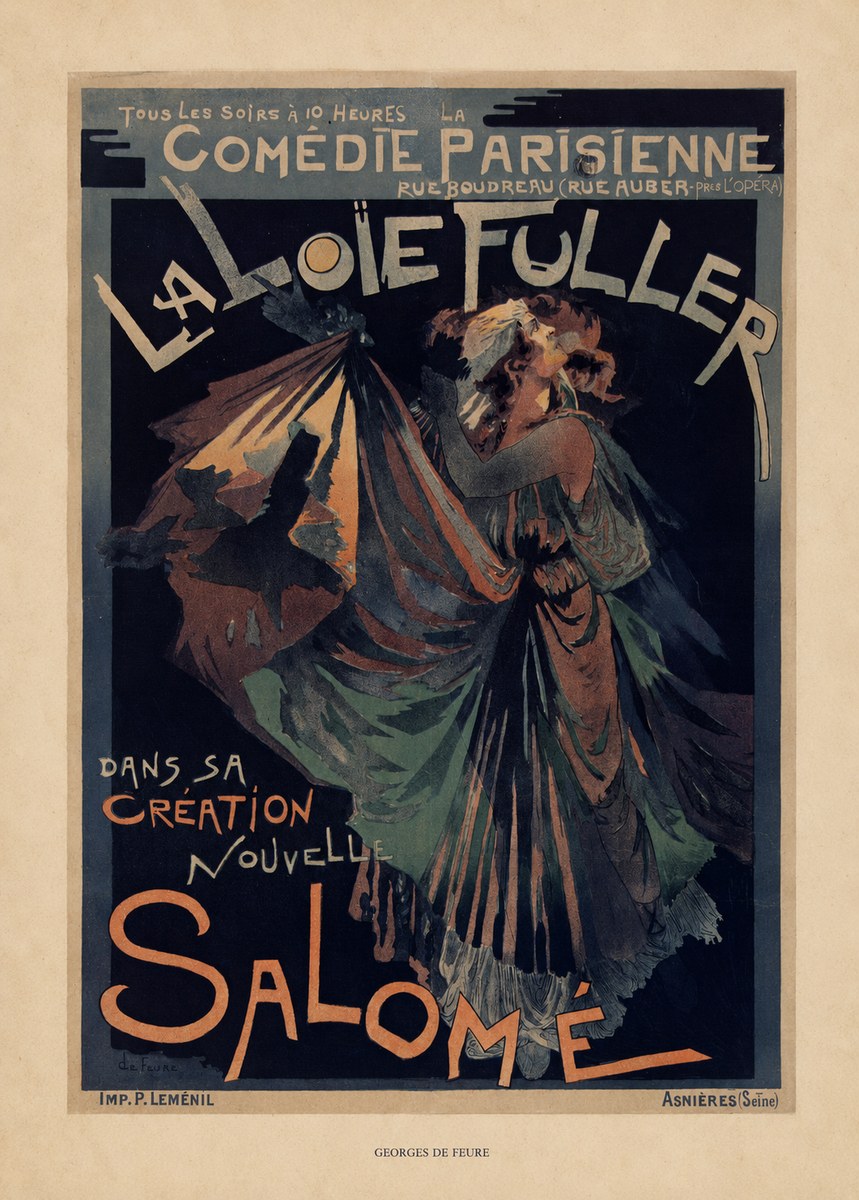 Georges de Feure Salomé I No4 - Juliste