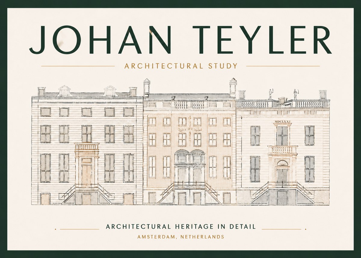Johan Teyler Architectural Study II No4 - Juliste