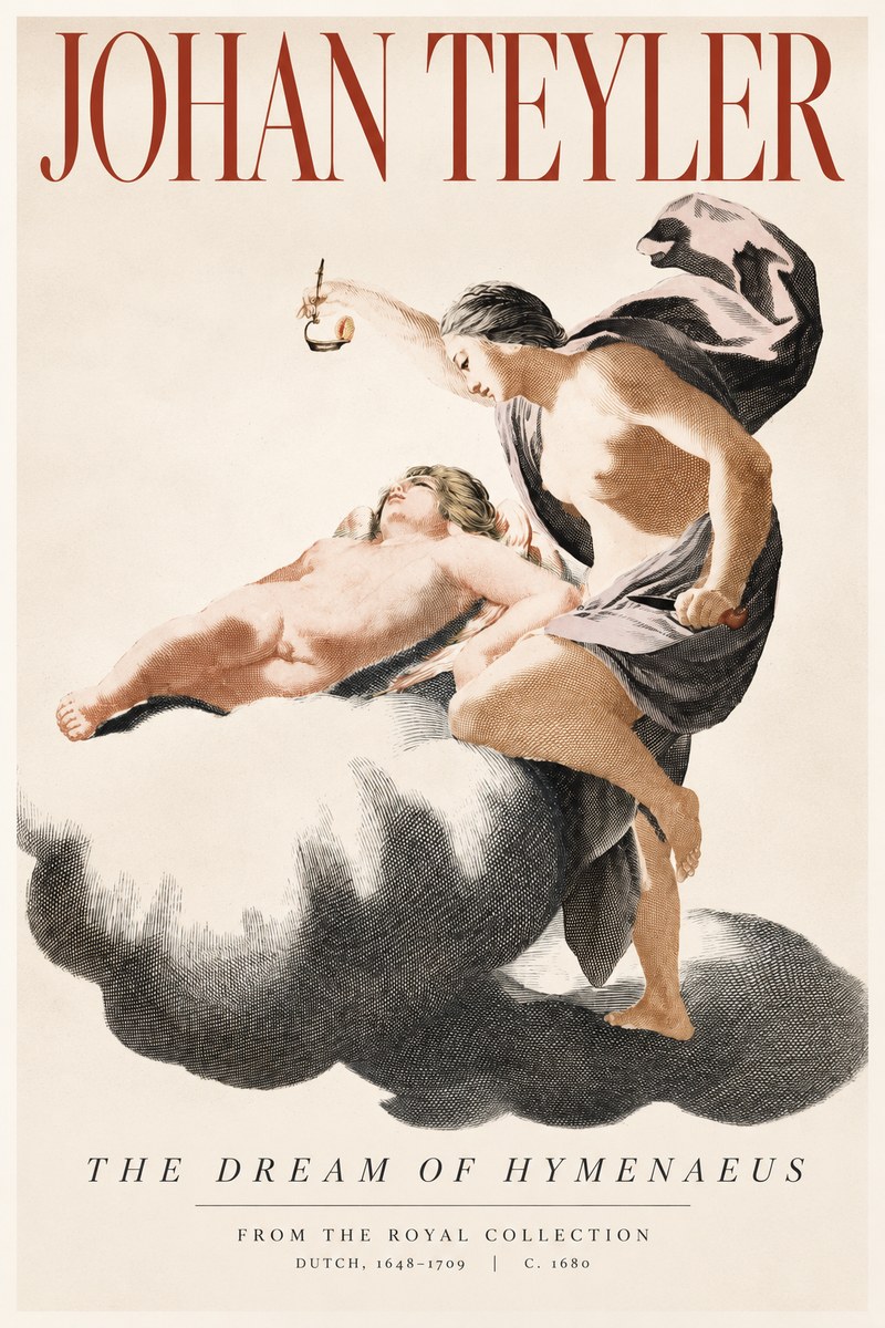 Johan Teyler The Dream of Hymenaeus No2 - Juliste