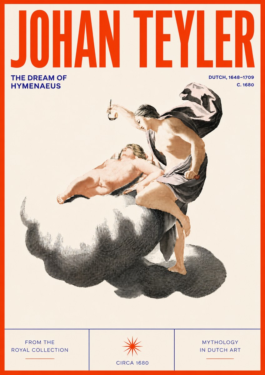 Johan Teyler The Dream of Hymenaeus No5 - Juliste