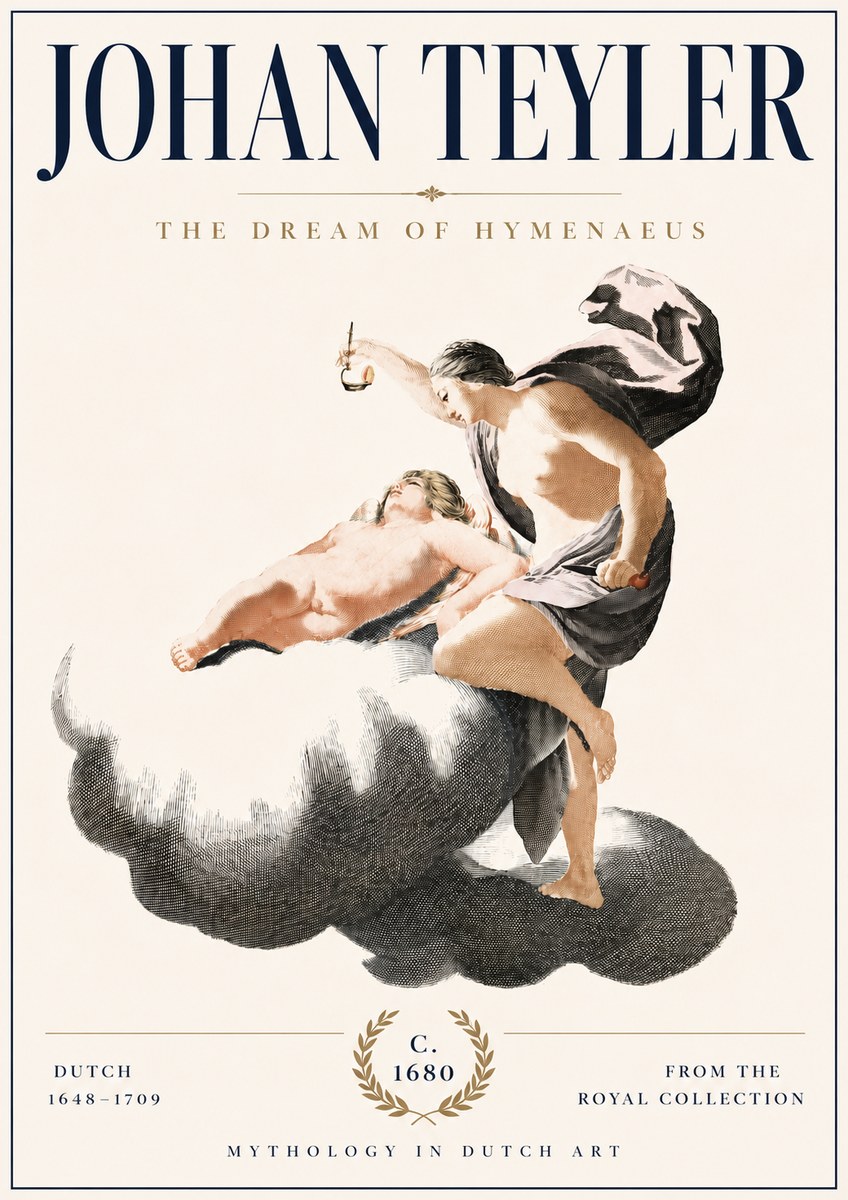 Johan Teyler The Dream of Hymenaeus No6 - Juliste