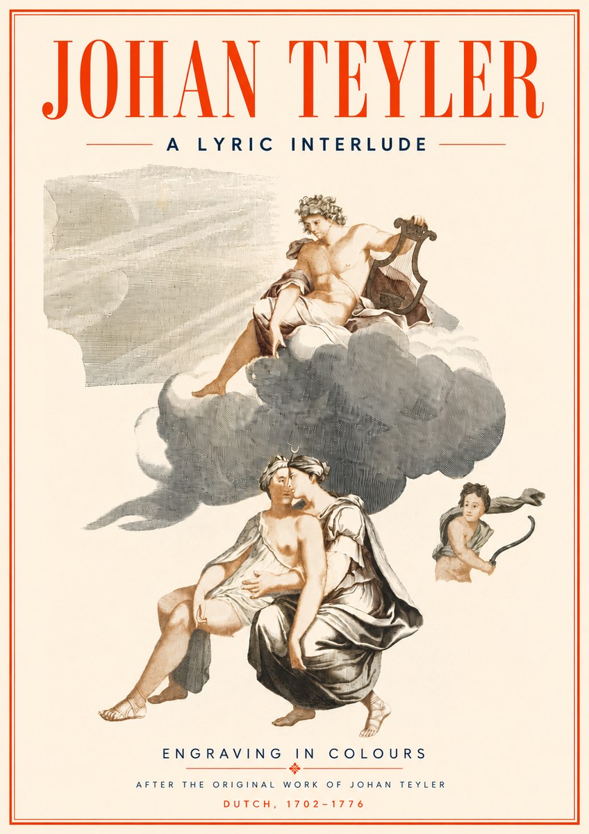 Johan Teyler Allegory of Music and Love No6 - Juliste