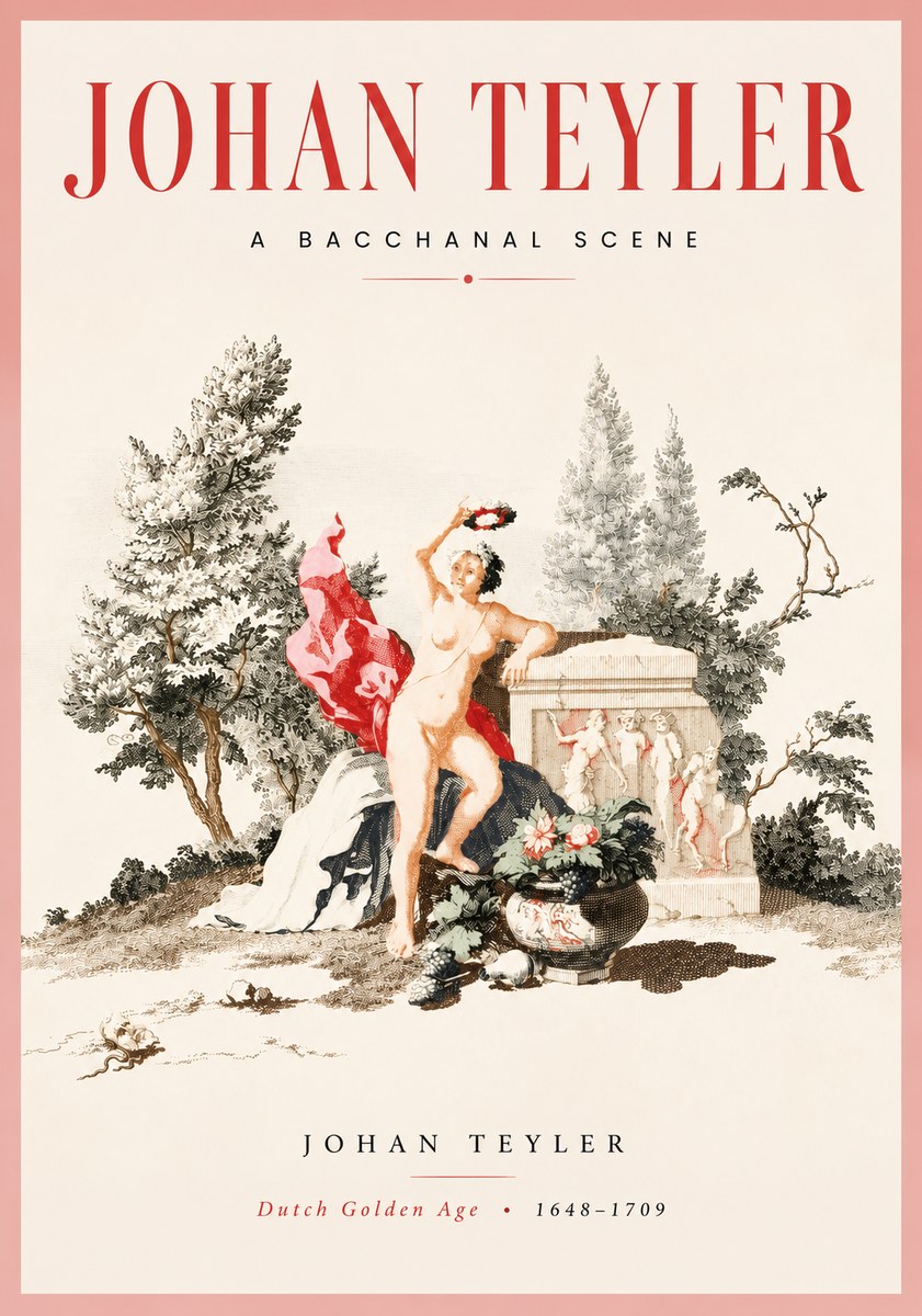 Johan Teyler A Bacchanal Scene No3 - Juliste