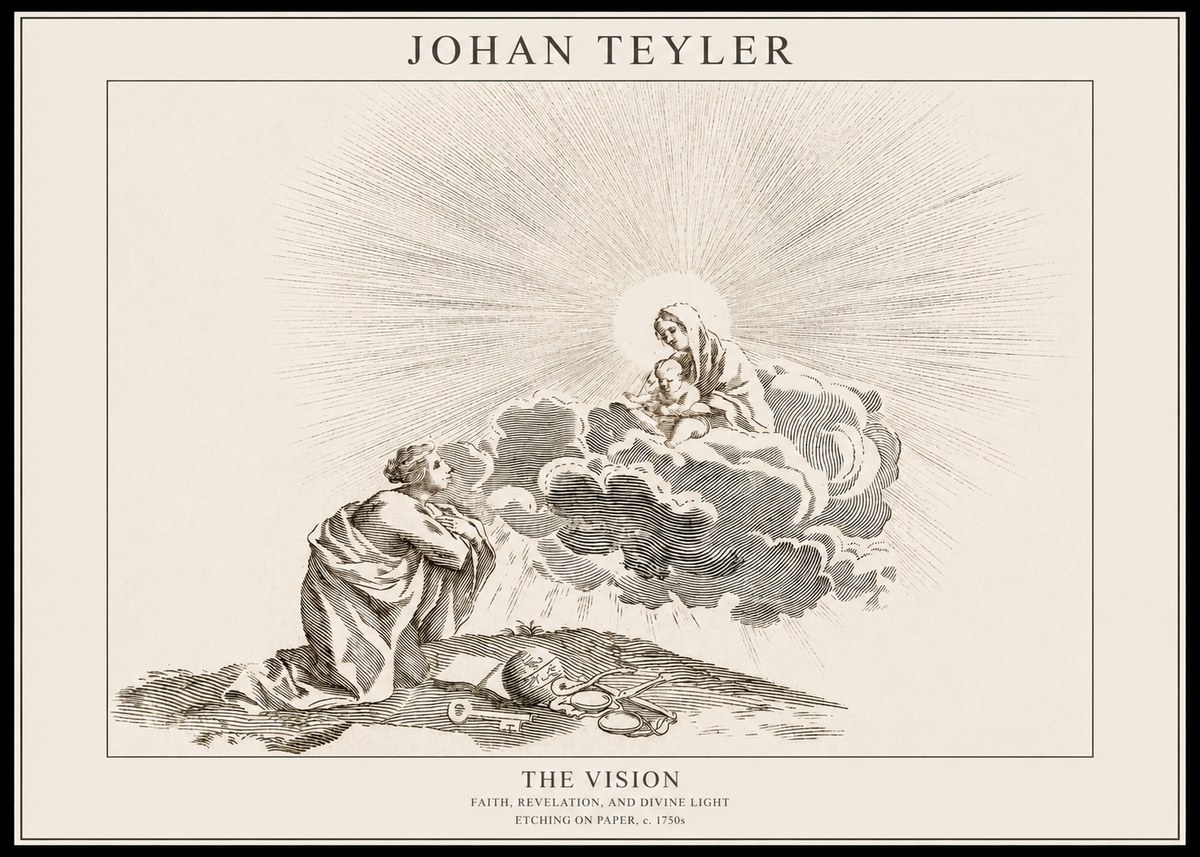 Johan Teyler The Vision No1 - Juliste