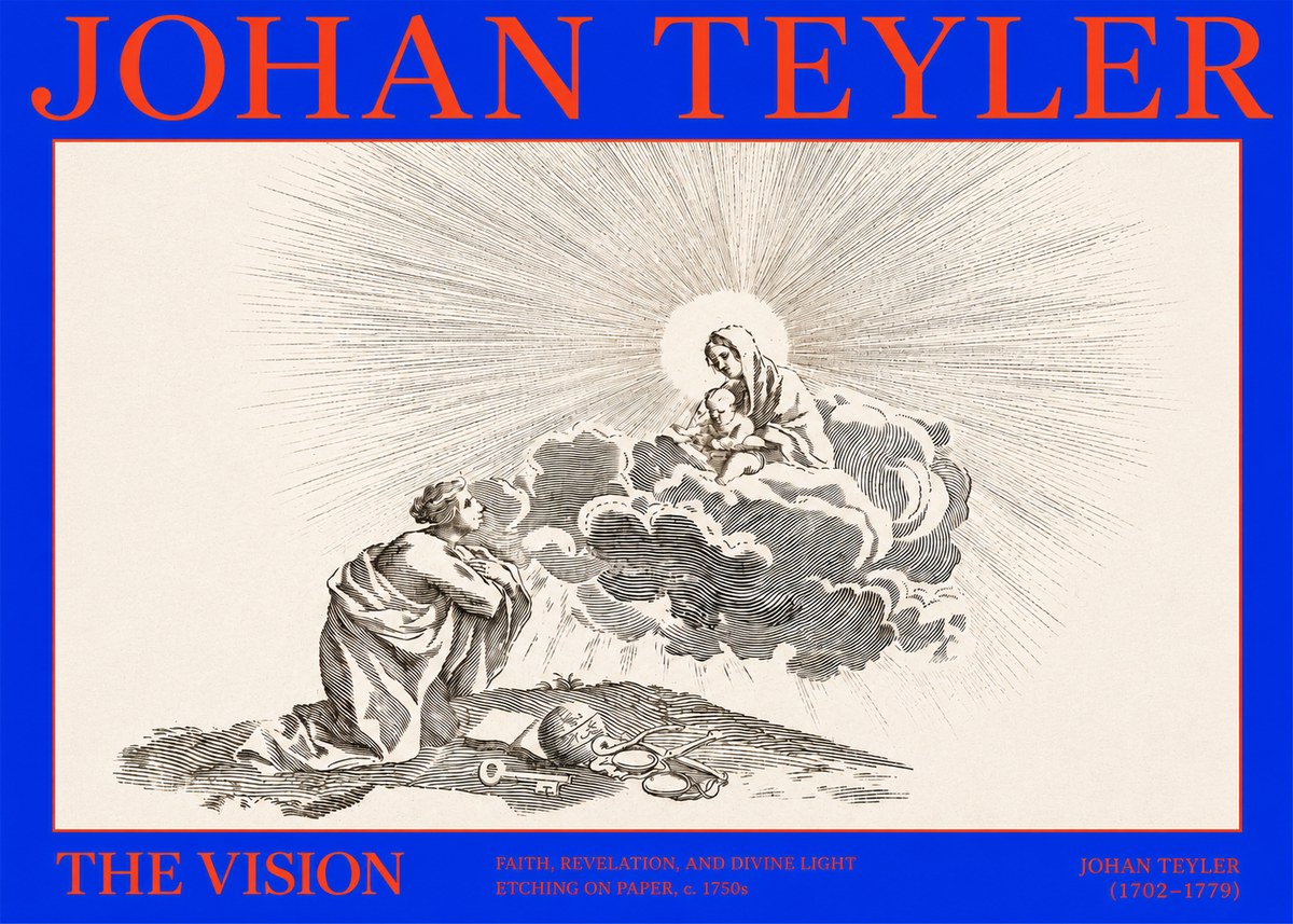 Johan Teyler The Vision No2 - Juliste