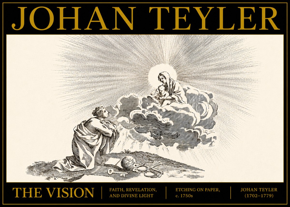 Johan Teyler The Vision No3 - Juliste