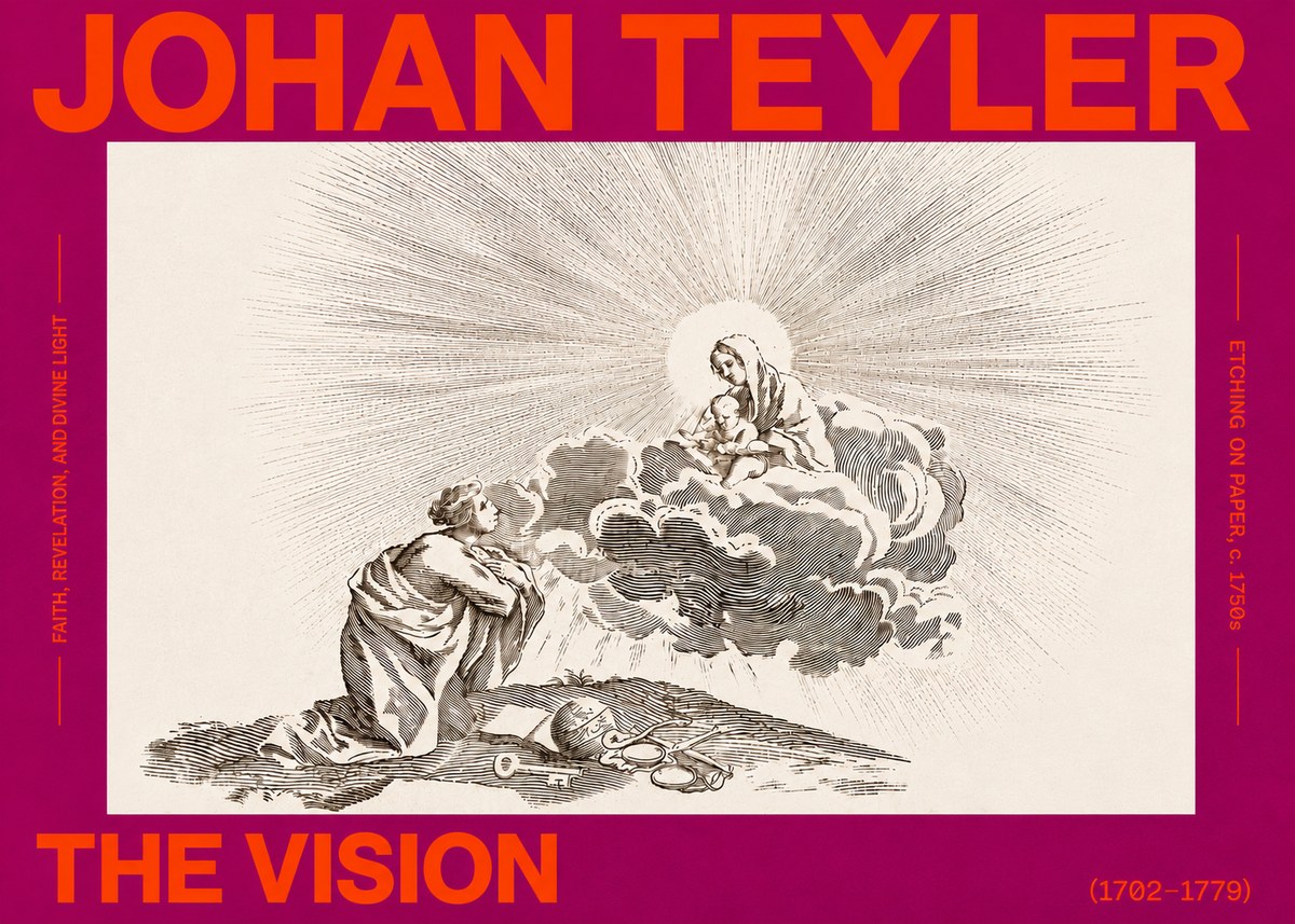 Johan Teyler The Vision No5 - Juliste