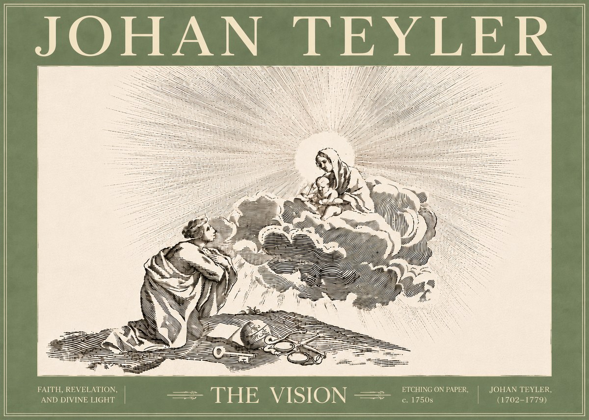 Johan Teyler The Vision No6 - Juliste