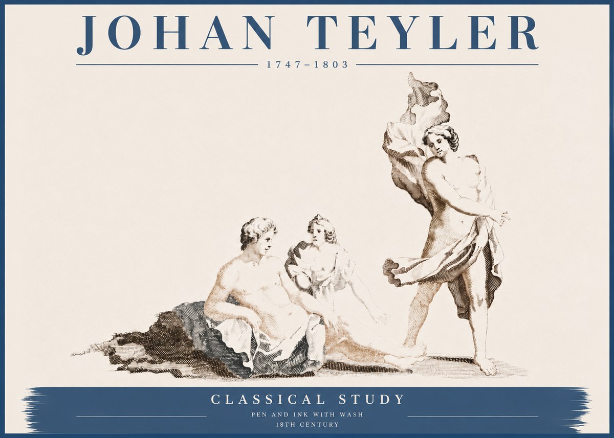 Johan Teyler Classical Study I No4 - Juliste