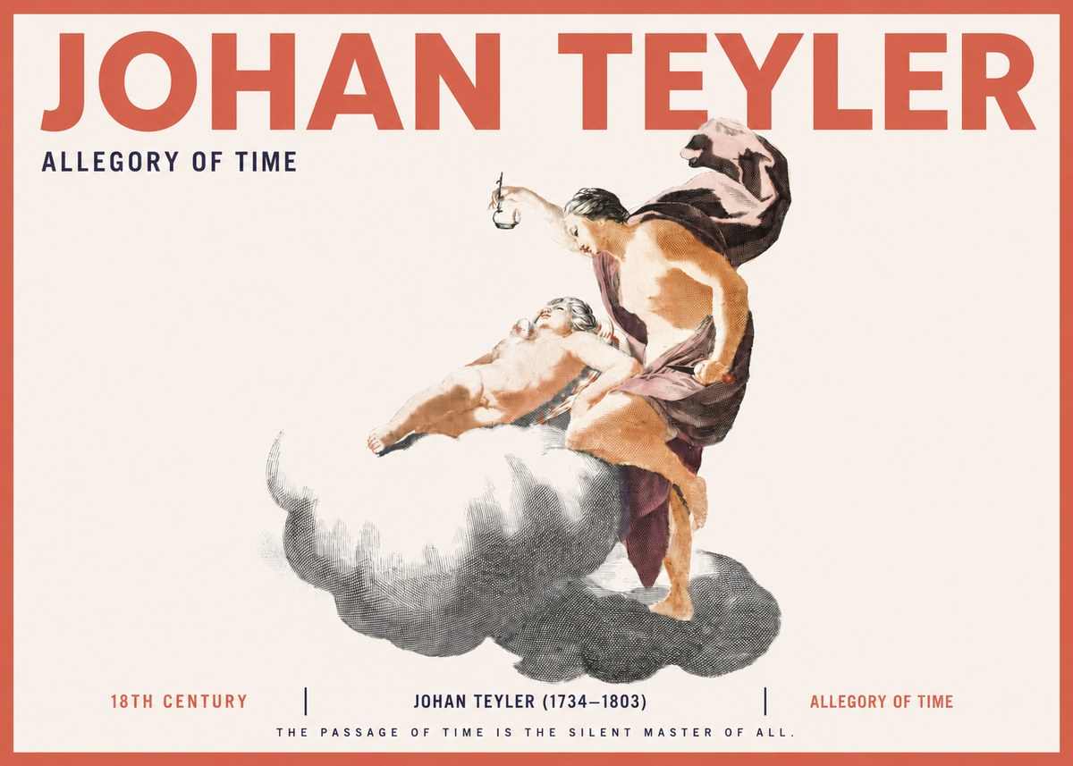 Johan Teyler Allegory of Time No2 - Juliste