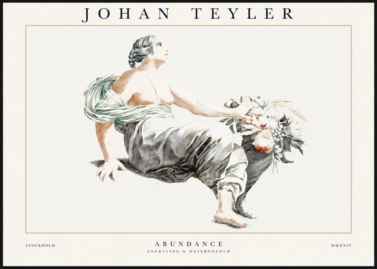 Johan Teyler Abundance No1 - Juliste