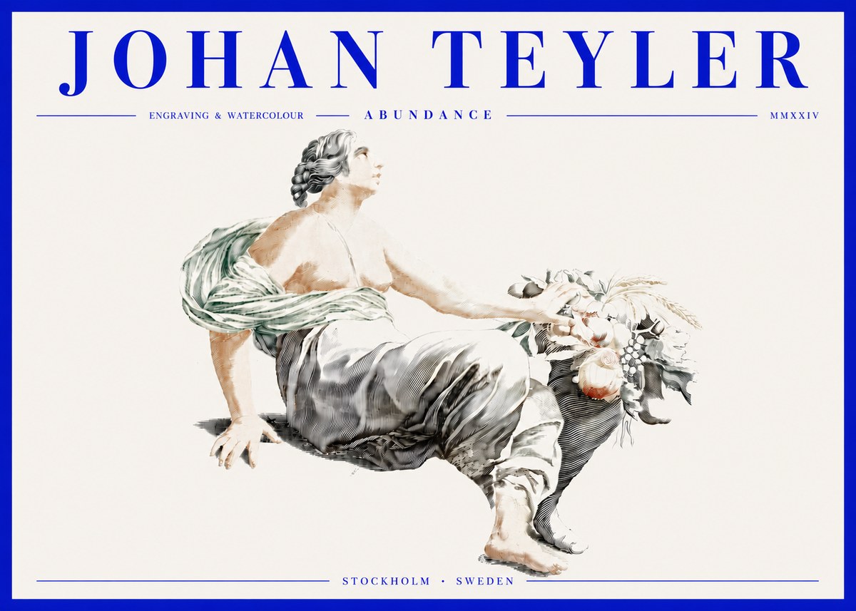 Johan Teyler Abundance No4 - Juliste