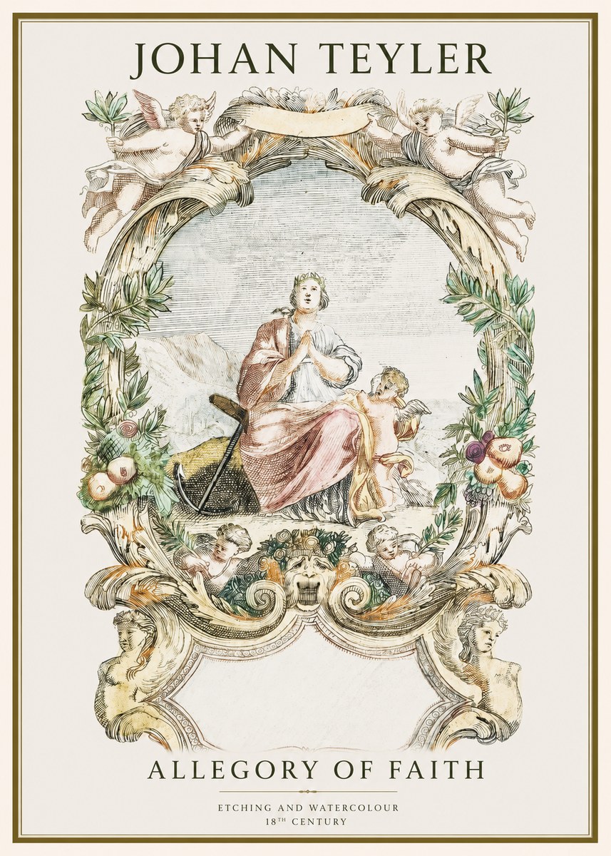 Johan Teyler Allegory of Faith No1 - Juliste